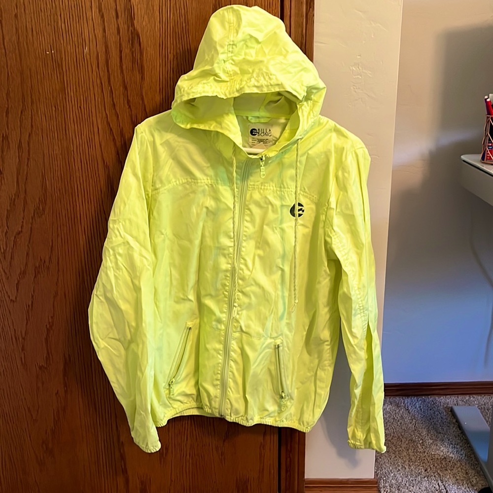 Billabong rain jacket